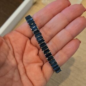 Touchstone Crystal Midnight Blue Bracelet